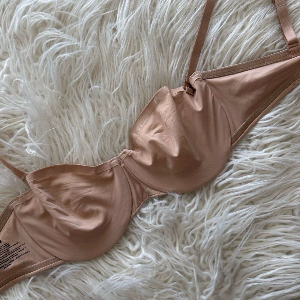 Skims Smoothing Intimates Strapless Bra Clay Size 36A - Picture 6 of 6